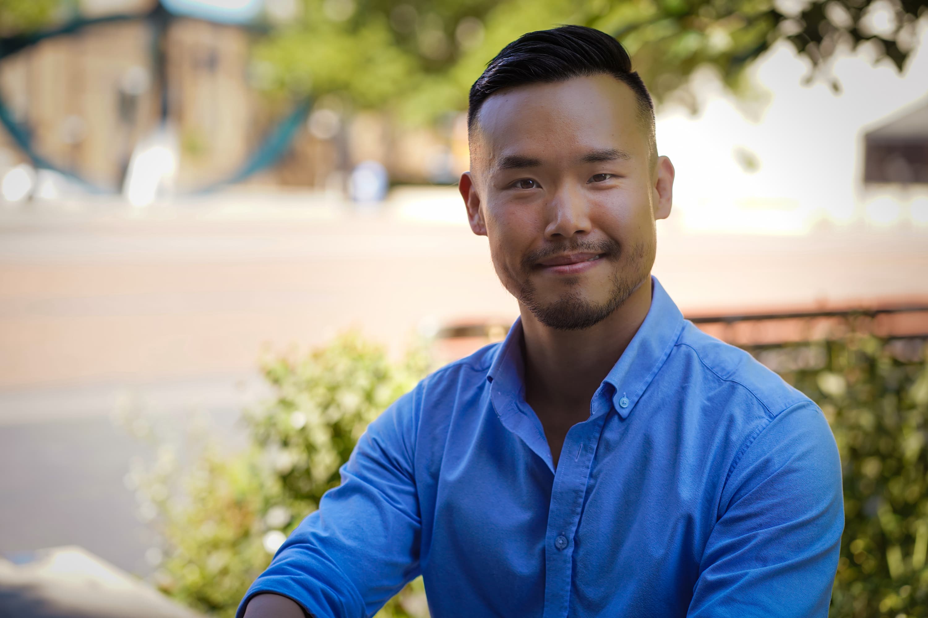 Portrait of Matt Ahn, founder of Ahn & Company